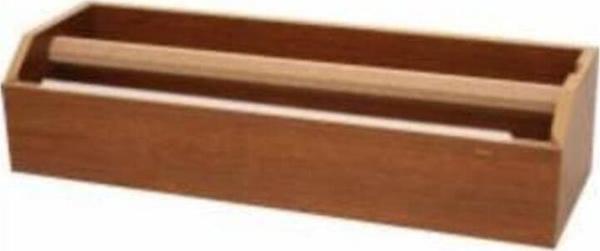 Abnturk Süper Strec Kesici Ahşap Streç Standı 30Cm Lokanta,Büfe,Ev Tipi Set,Gıda Streci Koruma Seti Kutusu - Image 1