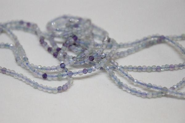 Florit Taşı YARIM Dizi 2mm (17cm uzunluğundadır) - Image 1