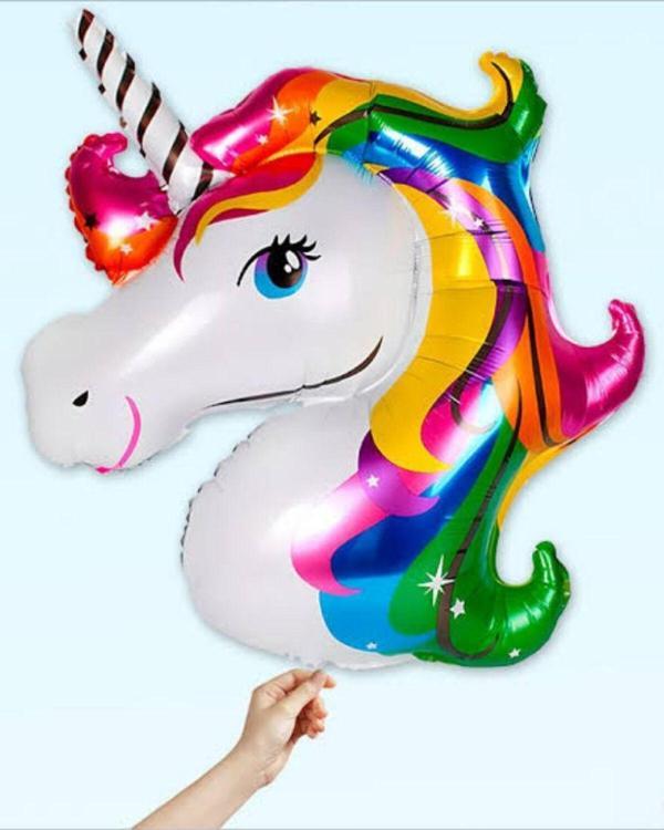 Abnturk Unicorn Dev Folyo Balon 75×105 Cm Ebatında Parti Doğumgünü İçin - Image 1