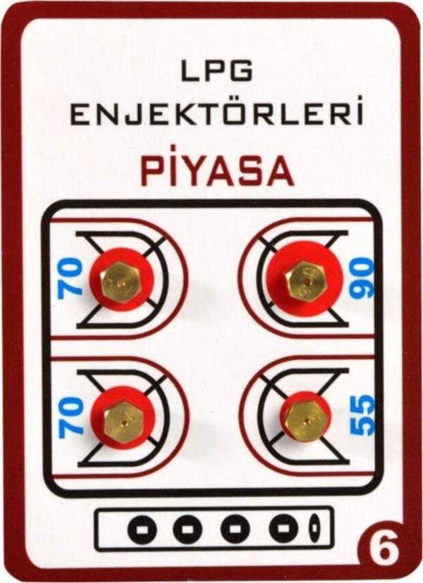 Universal 5,5Mm Likit Propan Gaz (Lpg) Enjektörü - Image 1