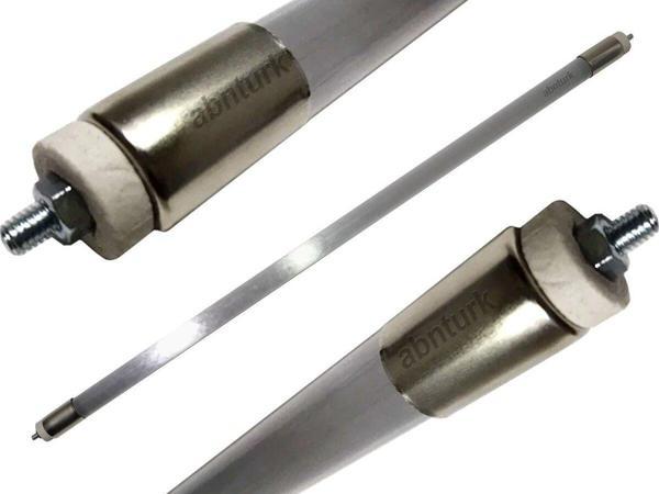 Abnturk Hermodel İnfrared Soba İçin 2000W Rezistans Teli+65Cm Metal Başlıklı Montajlı 1.Kalite Yedek Parça - Image 1