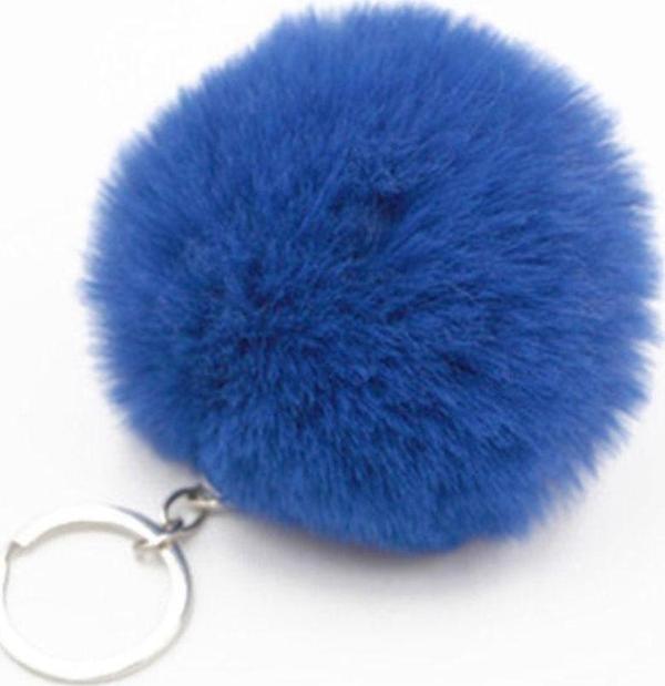 Abnturk Peluş Pompon Top Anahtarlık (Stoklarda Mevcut Olan Gönderilecektir ) - Image 1
