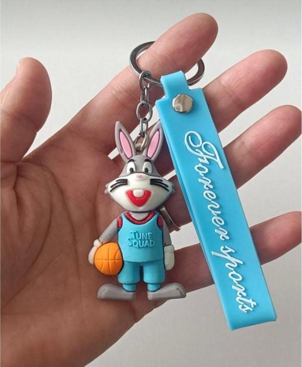 Abnturk Sevimli Kahramanlı Sevimli Figür Anahtarlık 3D Çanta Süsü - Image 1