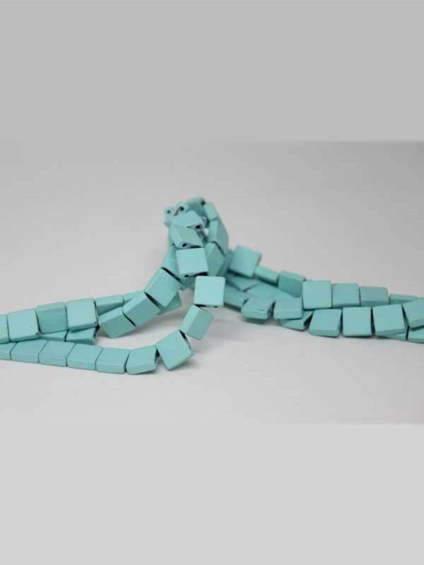 Hematit Taşı Çift Delikli YARIM Dizi (17520) (18cm Uzunluğundadır) - Image 1