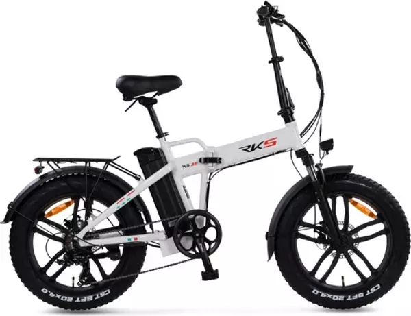 Rks XS35 250 W Katlanabilir Elektrikli Bisiklet - Beyaz - Image 1