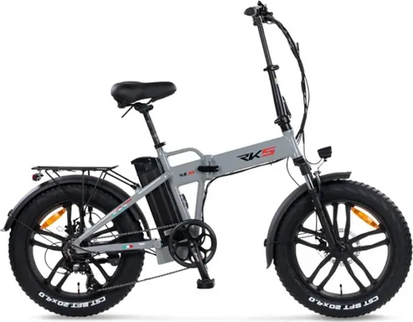 Rks XS35 250 W Katlanabilir Elektrikli Bisiklet - Gri - Image 1