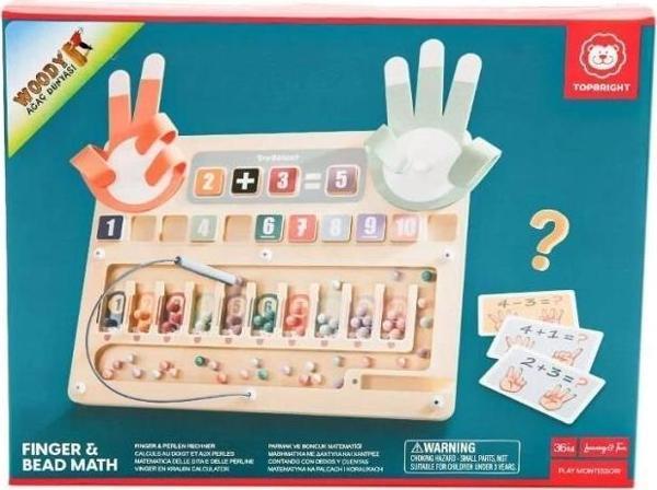 Eğitici Oyuncak 5282 SUN-TOB-WOO-TAHTA OYUNLAR KARTLARLA PARMAK MATEMATİĞİ - Image 1