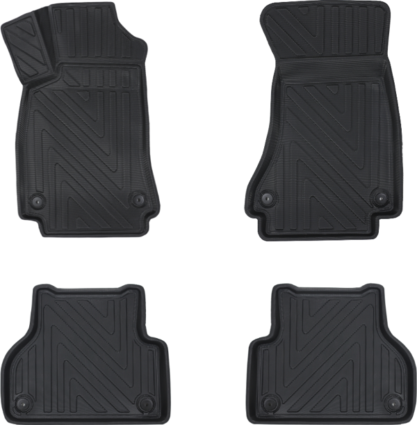 Audi A5 2007-2016 Uyumlu 4D Premium Havuzlu Paspas Bizymo - Image 1