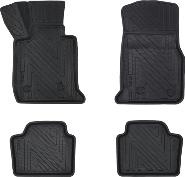 Bmw X1 2009-2015 Uyumlu 4D Premium Havuzlu Paspas Bizymo - Image 1