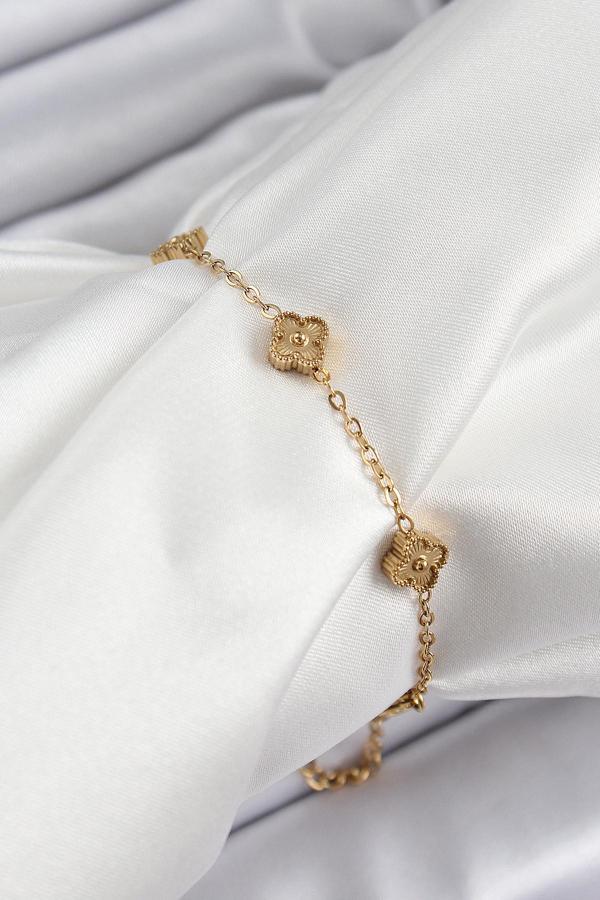 Yonca Model Gold Renk Kadın Bileklik - EBJ250705W36309 - Image 1