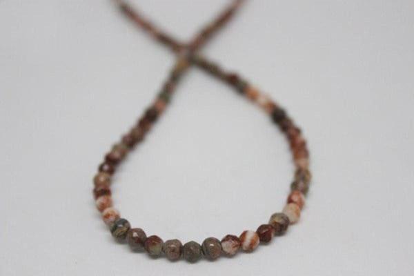 Jasper Taşı Faset Kesim Yarım Dizi 4mm - Image 1