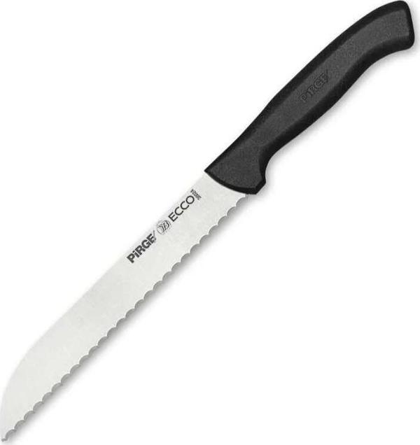 38024 Ecco Pro Ekmek Bıçağı 17,5 Cm - Siyah - Image 1