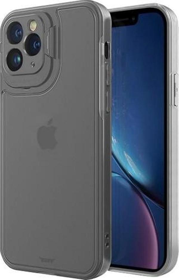 Buff iPhone 11 Pro ile Uyumlu Hybrid Corner Kılıf White - Image 1