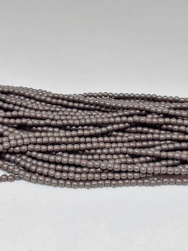 Hematit Taşı YARIM Dizi 2mm (35625) (17cm uzunluğundadır) - Image 1