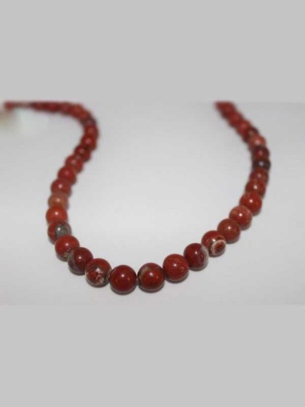 Jasper Taşı YARIM Dizi 10mm (14255) (18cm uzunluğundadır) - Image 1