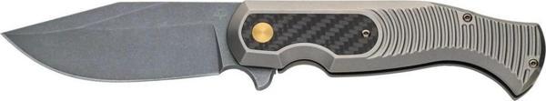 Fox Knives Eastwood Tiger Titanium CF Çakı - Image 1