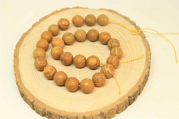 Jasper Taşı YARIM Dizi 12-13mm Aralığı (25875) (18cm uzunluğundadır) - Image 1