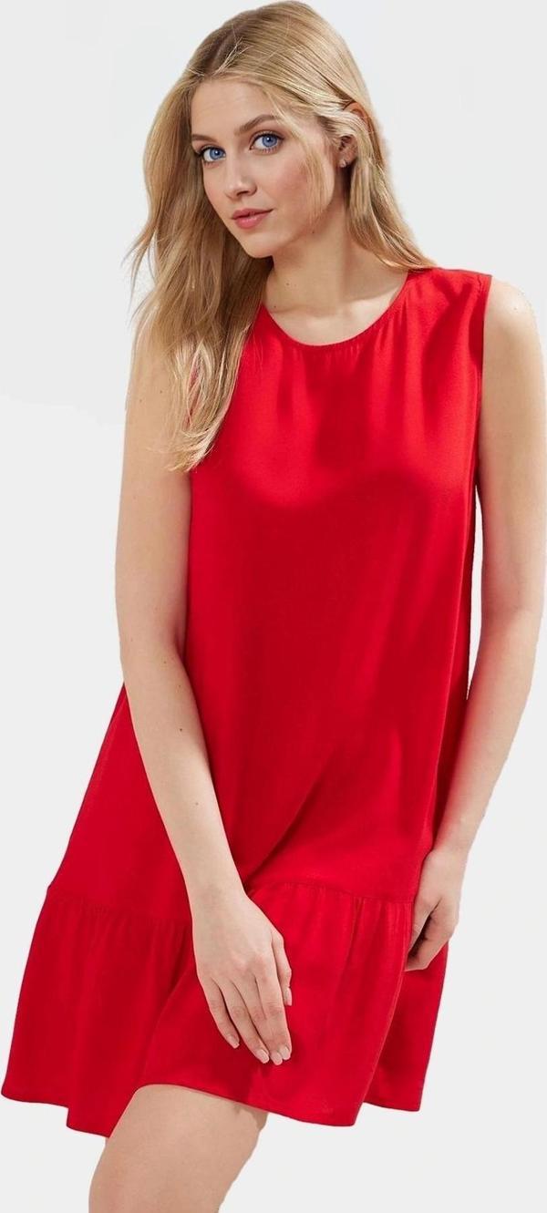 Kadın Mini Elbise Viskoz Kumaş Rahat Günlük Yazlık Seçkin Malzeme Profesyonel Görünüm - Image 1