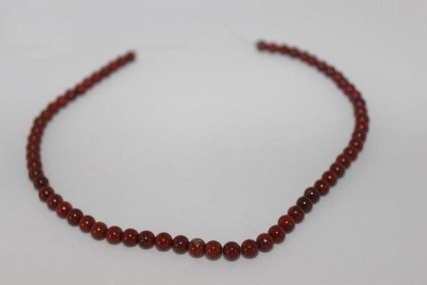 Jasper Taşı Yarım Dizi 6mm (14230) (18cm Uzunluğundadır) - Image 1