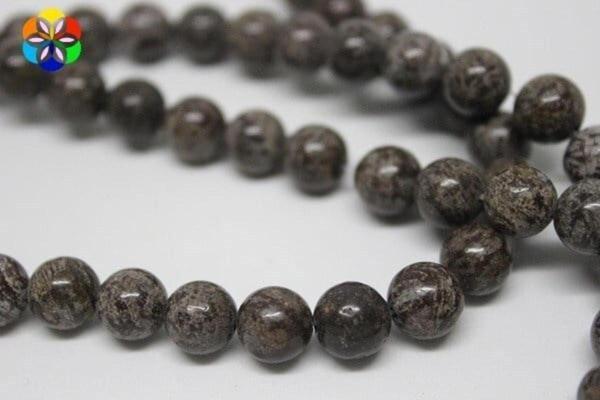 Jasper Taşı Yarım Dizi 8mm (8176) (18cm Uzunluğundadır) - Image 1