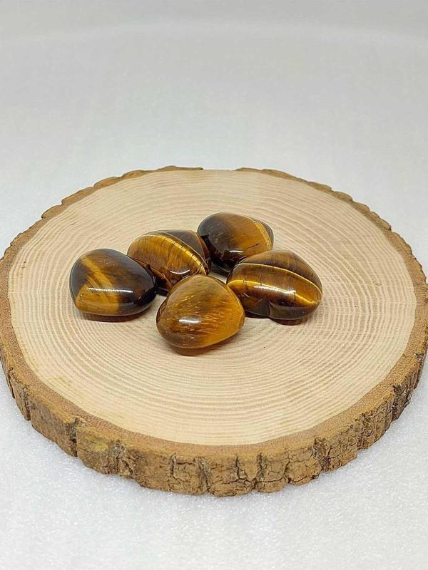 Kaplan Gözü Taşı Kalp Şekilli (14-16gr) - Image 1