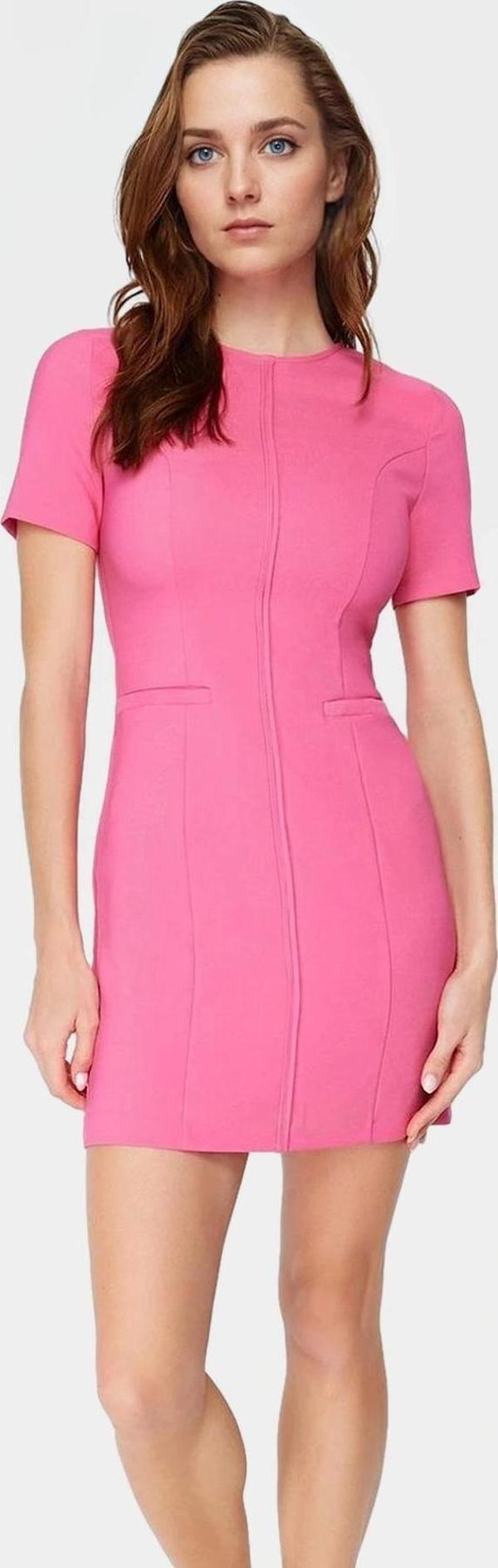 Şık Mini Elbise Bodycon Kalıp Bisiklet Yaka Polyester Yazlık Günlük Mükemmel Uyum - Image 1