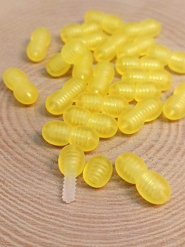 Kehribar Klips – Vidalı Klips Kolye & Bileklik İçin (2 ÇİFT) - Image 1