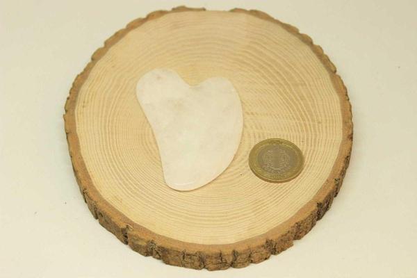 Kristal Kuvars Taşı Gua Sha (yüz Masaj Taşı) - Image 1
