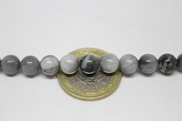 Kartal Gözü Taşı Yarım Dizi 8mm (18cm Uzunluğundadır) - Image 1