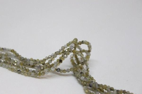 Labradorit Taşı YARIM Dizi 2mm (17cm uzunluğundadır) - Image 1