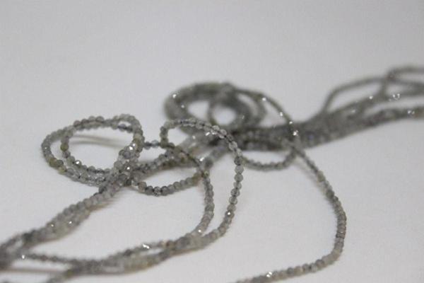 Labradorit Taşı YARIM Dizi 2mm (17cm uzunluğundadır) - Image 1
