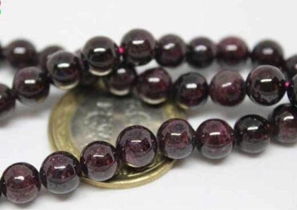 Lal (granat) (garnet) Taşı Dizi 7mm - Image 1