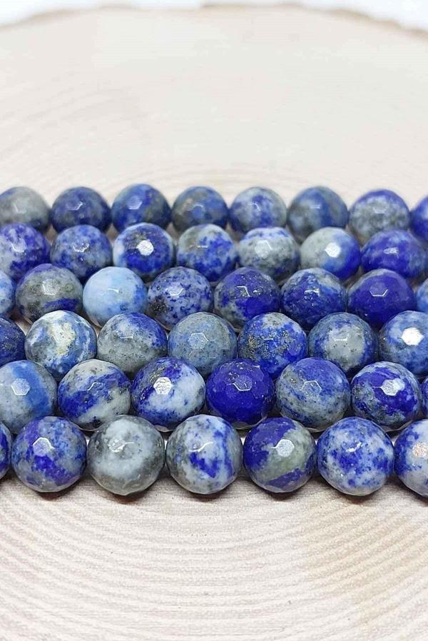 Lapis Taşı Faset Kesim Dizi 8mm - Image 1