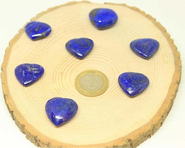Lapis Taşı Kalp Şekilli Küçük Boy (6-8gr) - Image 1