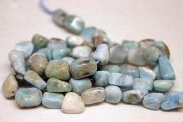 Larimar Taşı Doğal Taşlar/2 Adet - Image 1
