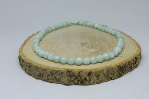 Larimar Taşı Yarım Dizi 8mm (18cm Uzunluğundadır) - Image 1
