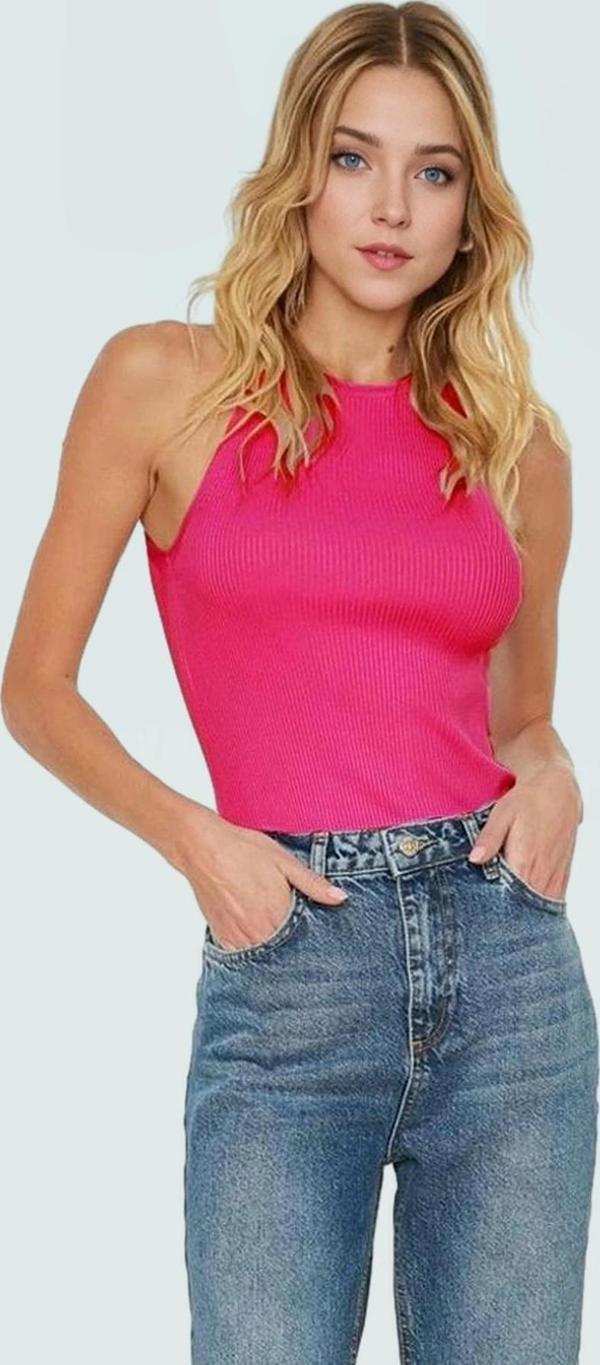 Kadın Bisiklet Yaka Fitted Viskoz Bluz Rahat Yazlık Günlük Modern Stil Özel Tasarım - Image 1