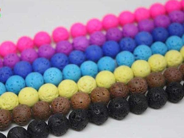 Lav Taşı Eflatun Renkli Dizi 10mm - Image 1