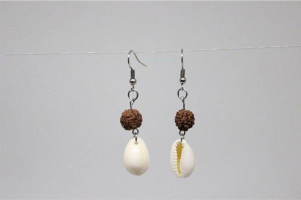 Rudraksha Tohum Küpe - Image 1