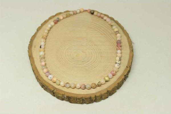 Pembe Opal Taşı Royal Quality Dizi 6mm - Image 1