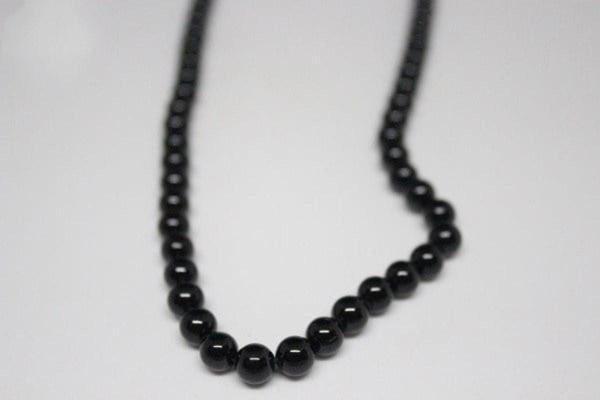 Turmalin Taşı Yarım Dizi 6mm (18cm Uzunluğundadır) - Image 1