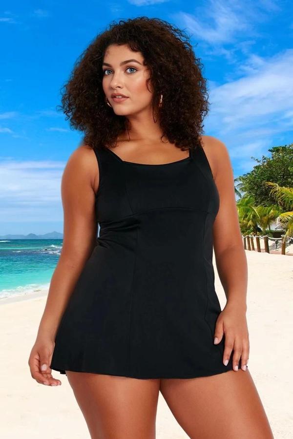 Konforlu Rahat Kesim Büyük Beden Mayo Yüksek Konfor Her Bedende Şıklık - Image 1