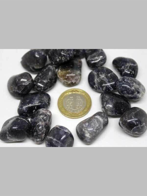 Su Safiri İyolit Taşı Tamburlanmış 8-9gram - Image 1
