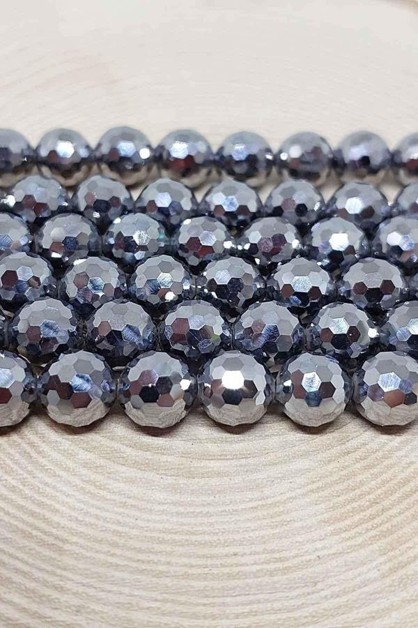 Terahertz Taşı Faset Kesim Dizi 8mm - Image 1