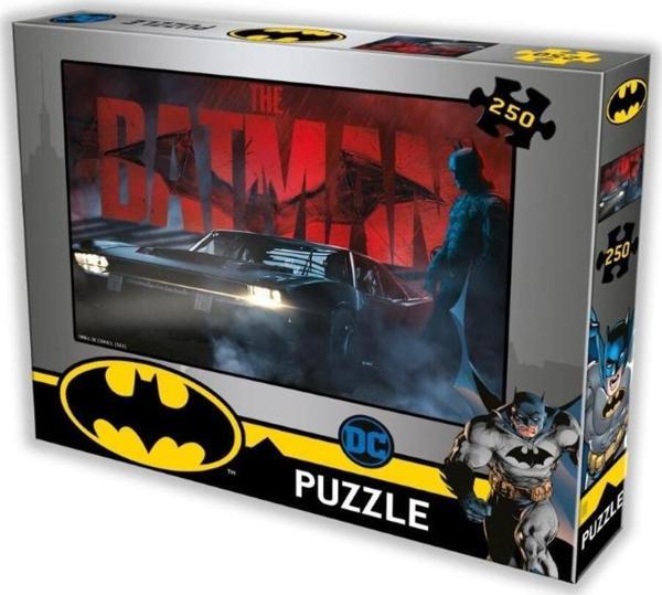 Batman BT7798 ve Batmobil Aracı 250 Parça Puzzle - Image 1