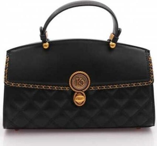 Siyah Kadın El ve Omuz Çantası 25YG343 - Image 1