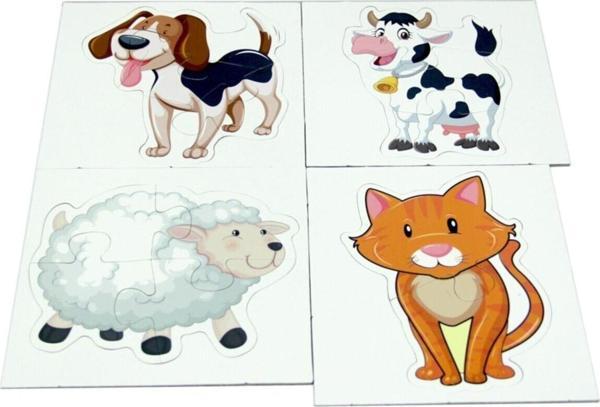 Laço Kids Baby Puzzle Hayvanları Öğreniyorum - Image 1