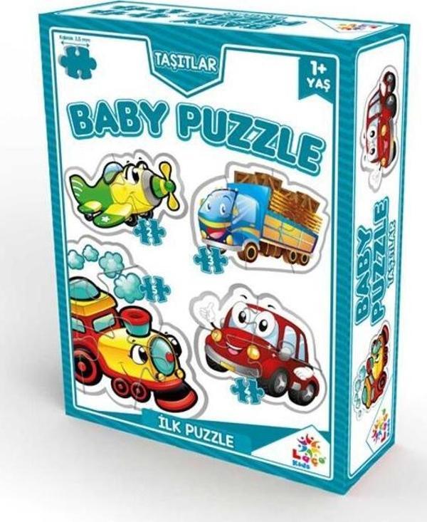 Laço Kids Baby Puzzle Taşıtları Öğreniyorum - Image 1