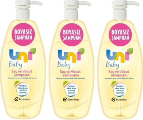 Uni Baby Unibaby Şampuan 700 Ml 3'Lü Paket - Image 1