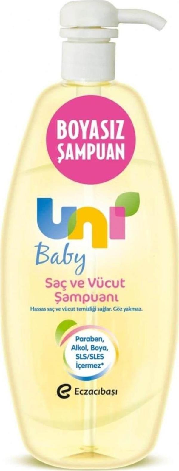 Uni Baby Saç Ve Vücut Şampuanı 500 Ml - Image 1